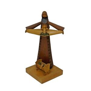 Mary & Baby Jesus Wooden Figure by S. Sitarski J. Fedorowicz Made in Poland